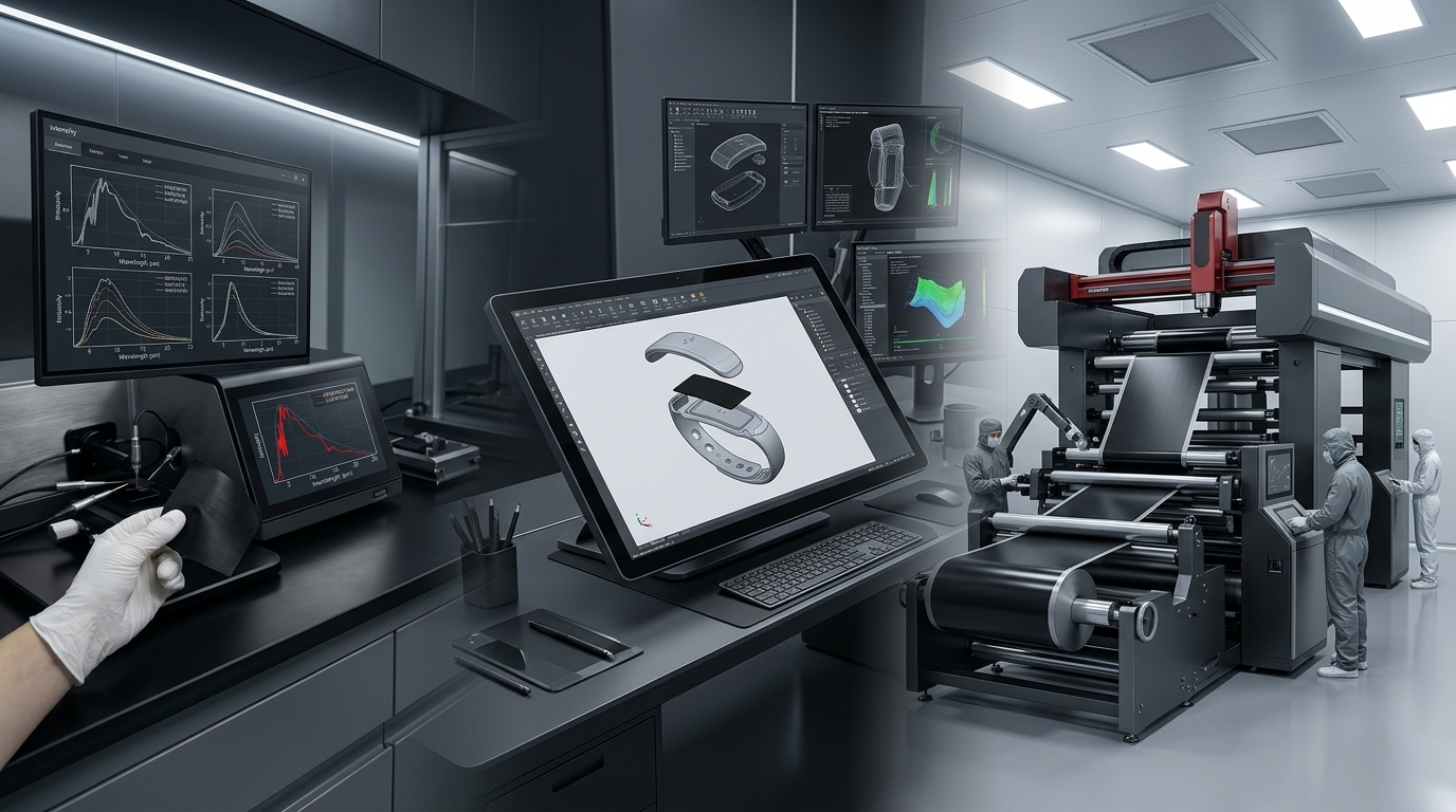 Compact heating product development work at an engineering bench