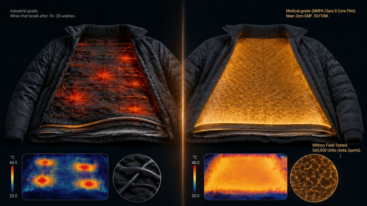 Graphene Infrared vs Traditional Heating — Technical Comparison